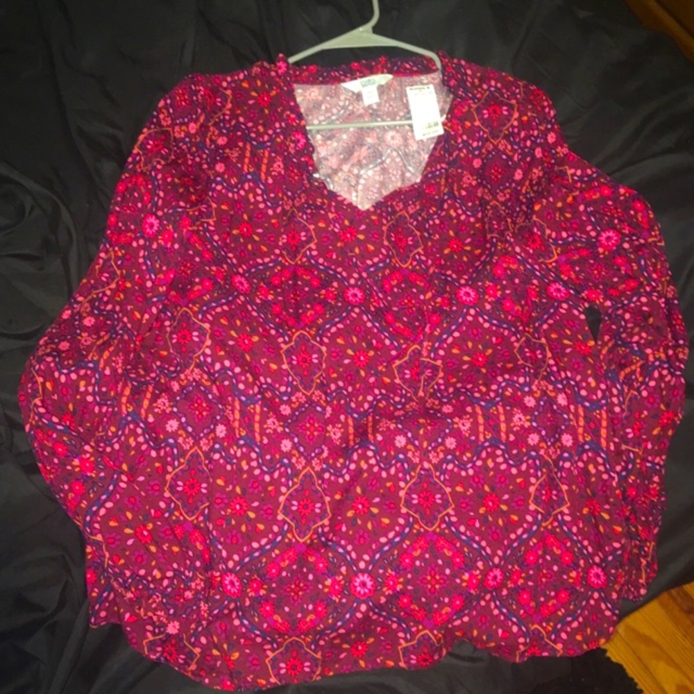 NWT Croft & Barrow Blouse XXL